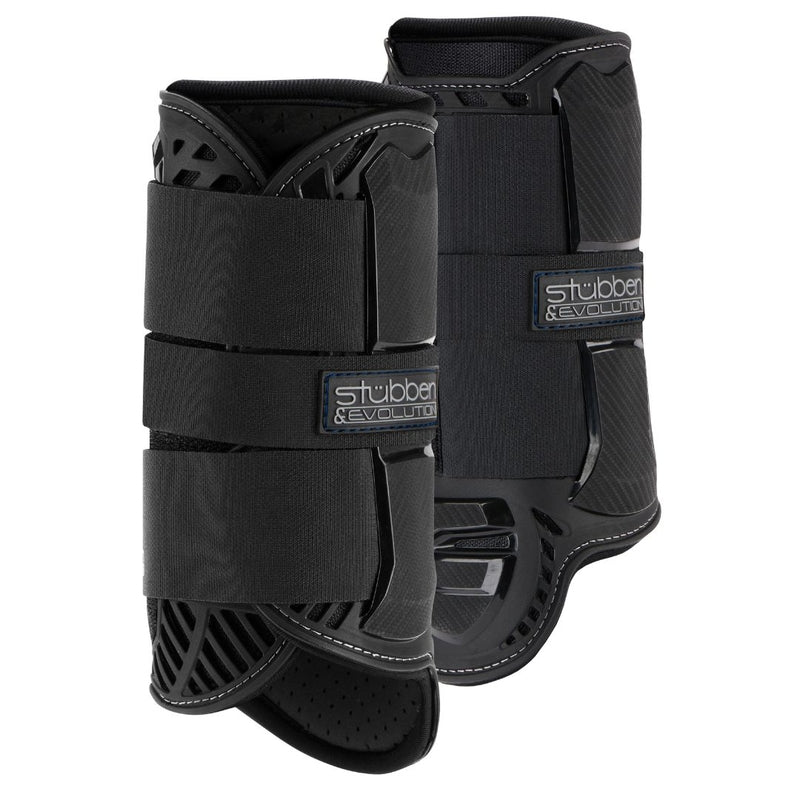Stübben Hybrid XC Front Leg Boots Black