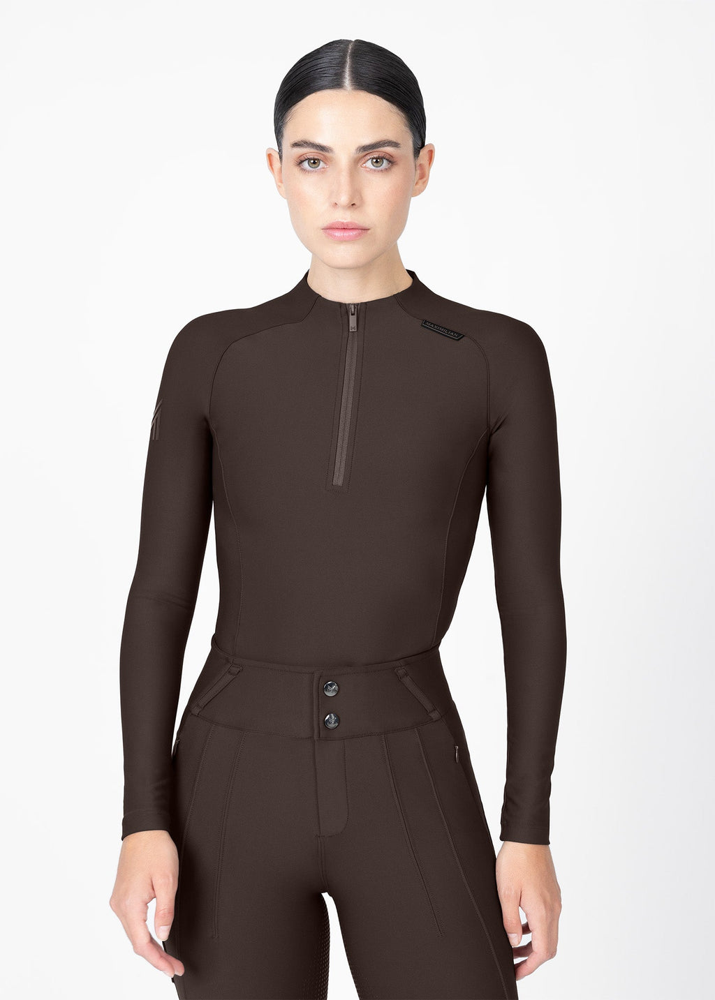 MAXIMILIAN EQUESTRIAN Origin Long-Sleeved Base Layer grenadine