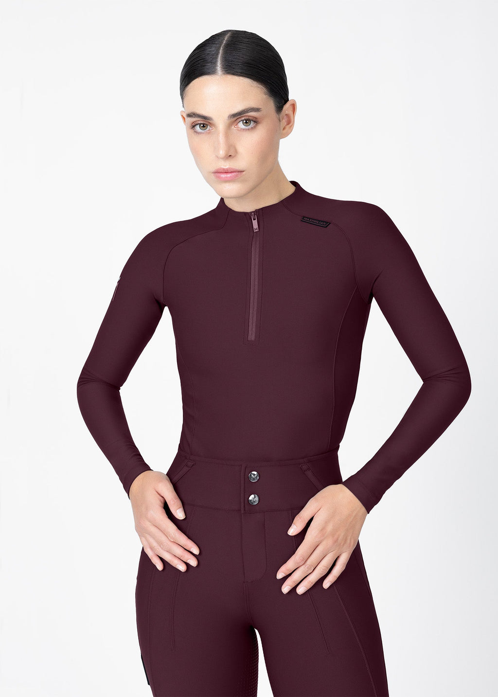 MAXIMILIAN EQUESTRIAN Origin Langarm Base Layer burgundy