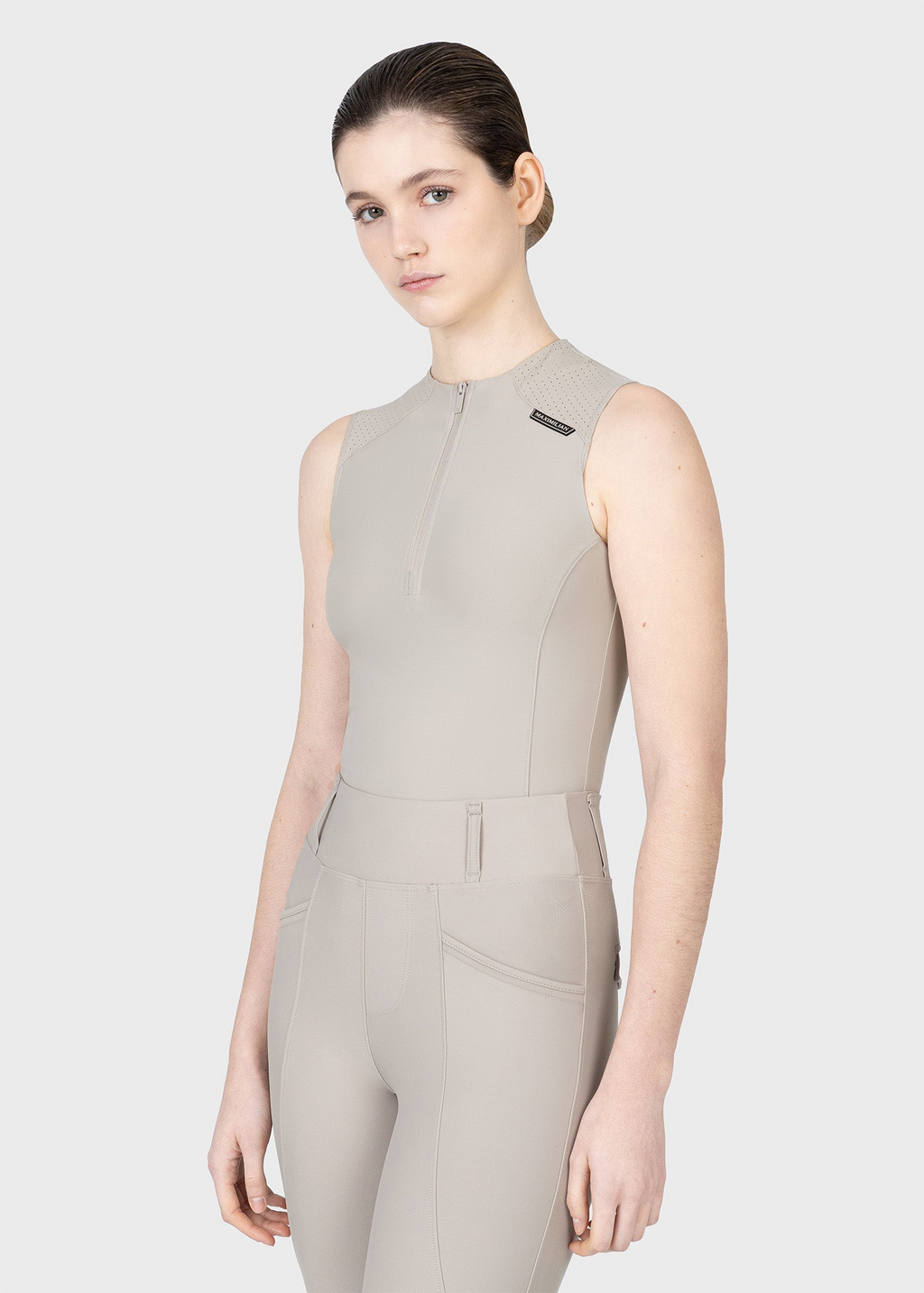 MAXIMILIAN EQUESTRIAN Origin Base Layer ärmellos soft taupe