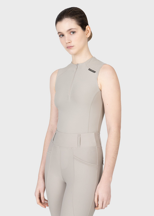 MAXIMILIAN EQUESTRIAN Origin Base Layer senza maniche soft taupe