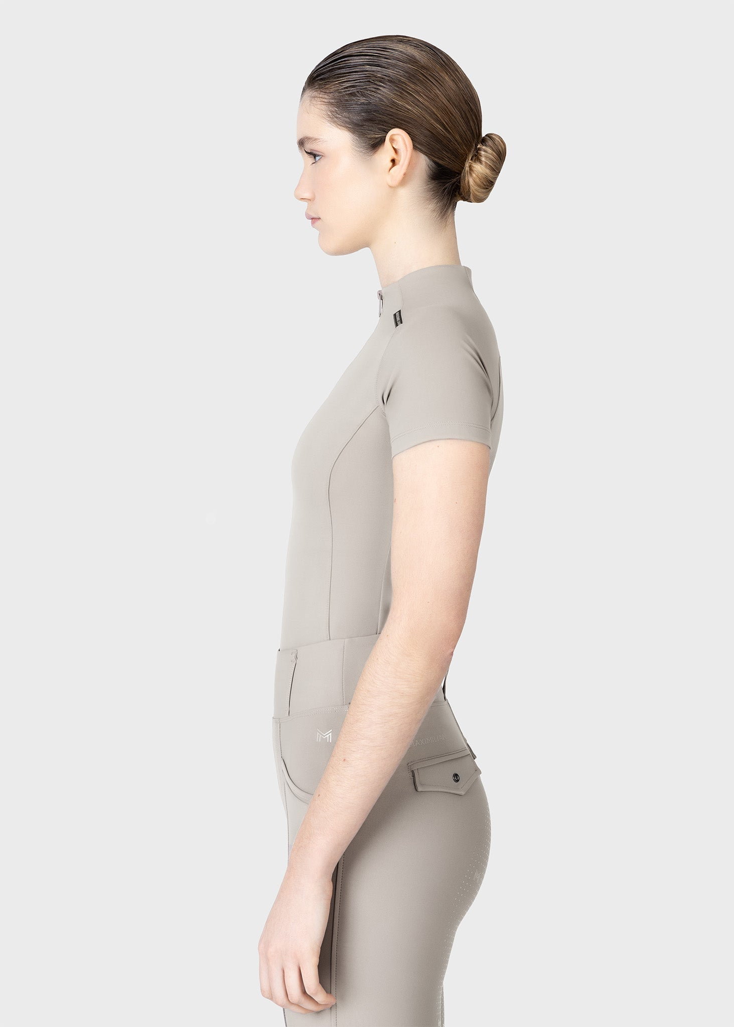 MAXIMILIAN EQUESTRIAN Origin Kurzarm Base Layer soft taupe