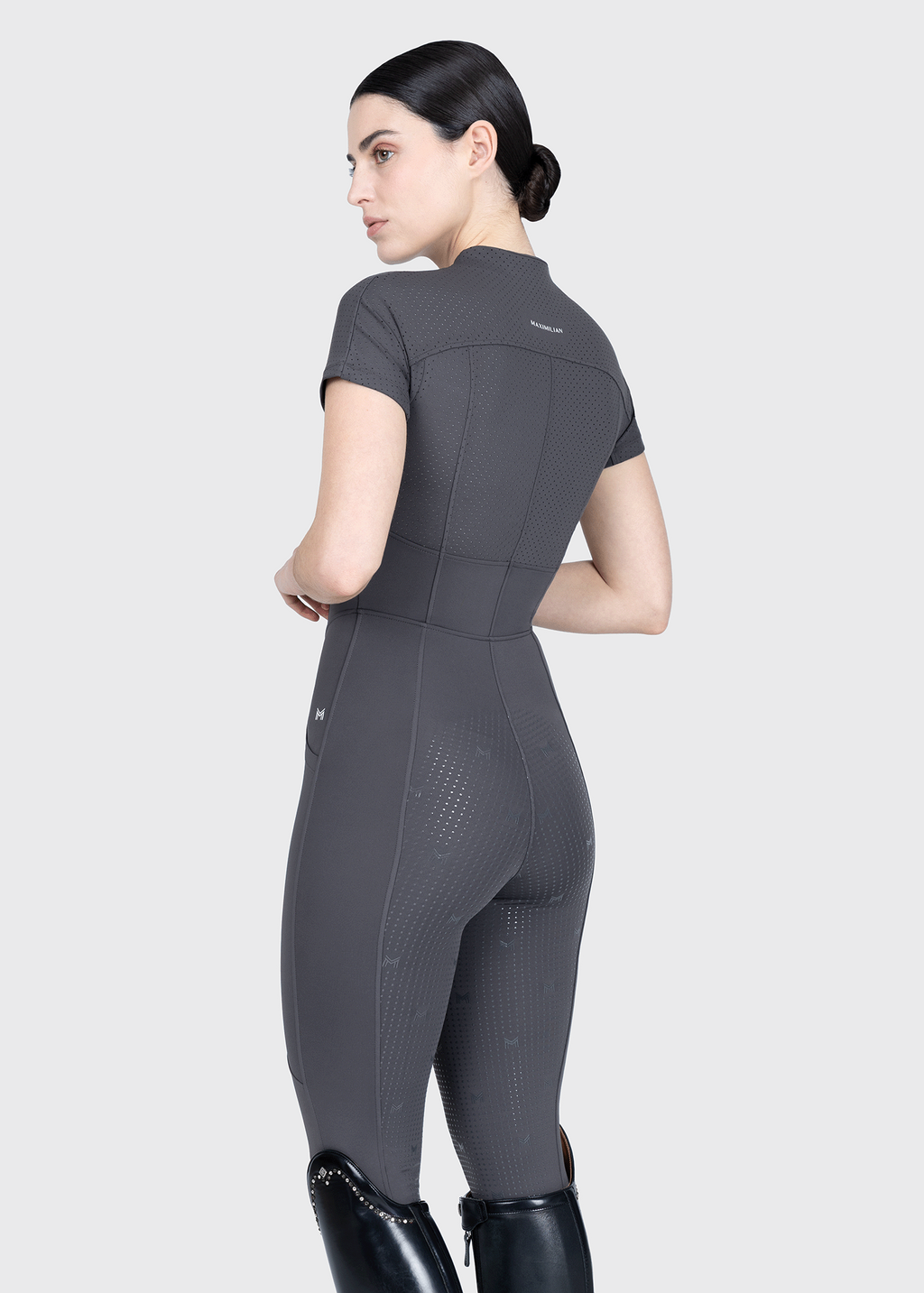 Maximilian Equestrian Air-Tech Riding Jumpsuit graphite