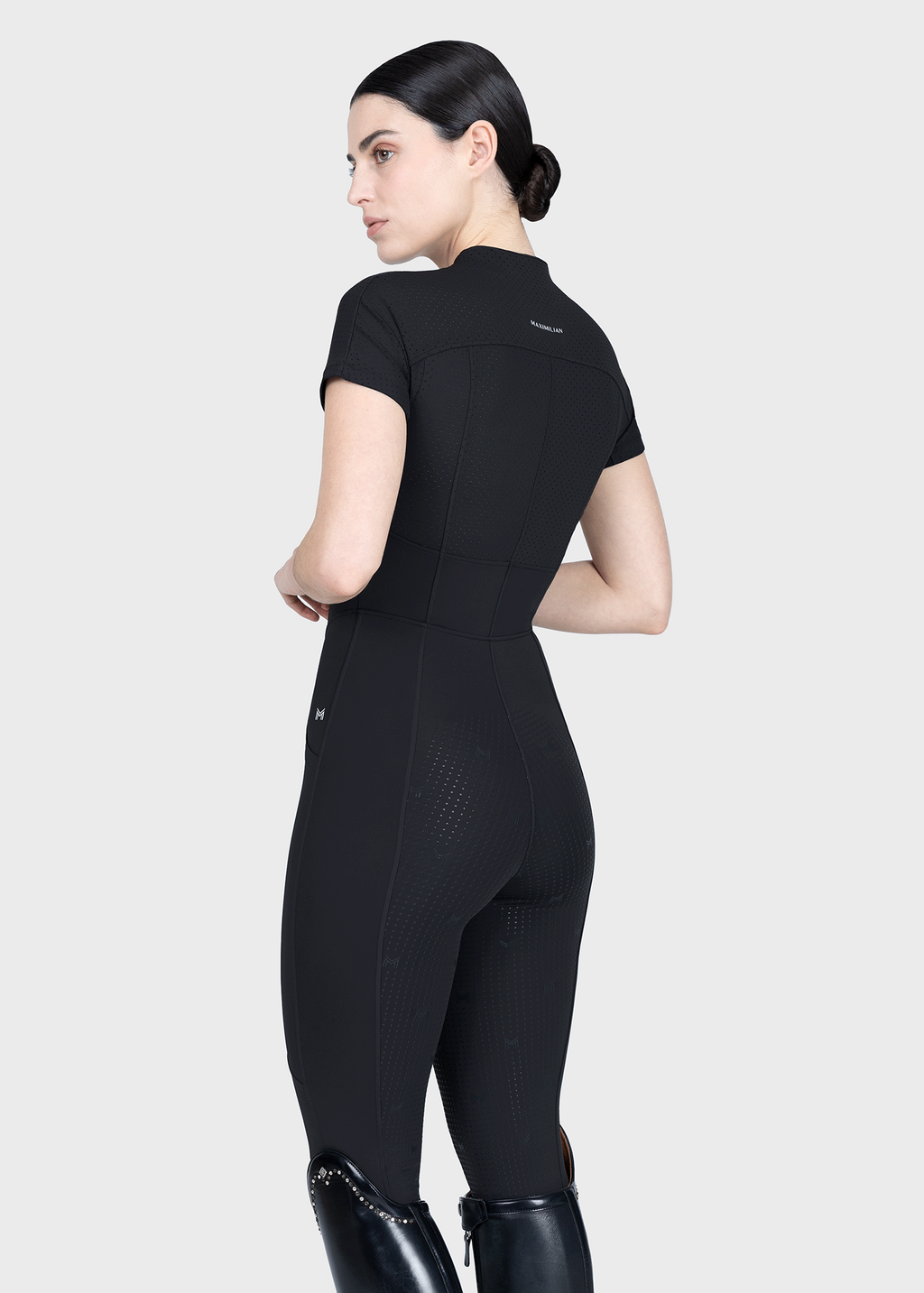 Maximilian Equestrian Air-Tech Riding Jumpsuit schwarz