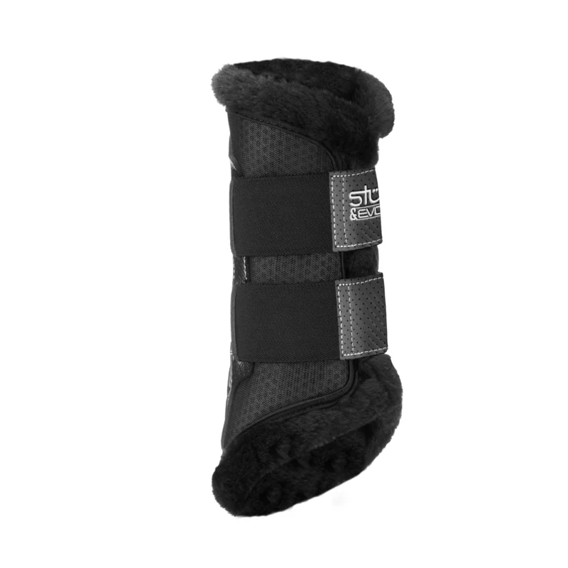 stübben Airflow Trainingsgamaschen mit Fleece schwarz