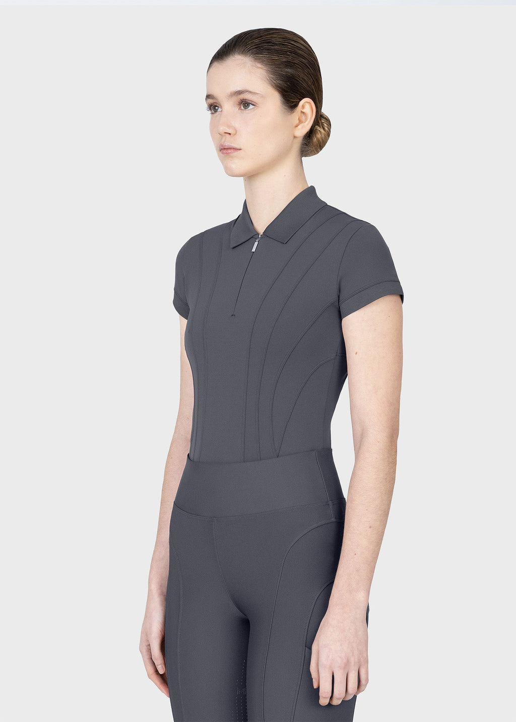 MAXIMILIAN EQUESTRIAN Origin Long-Sleeved Base Layer grenadine