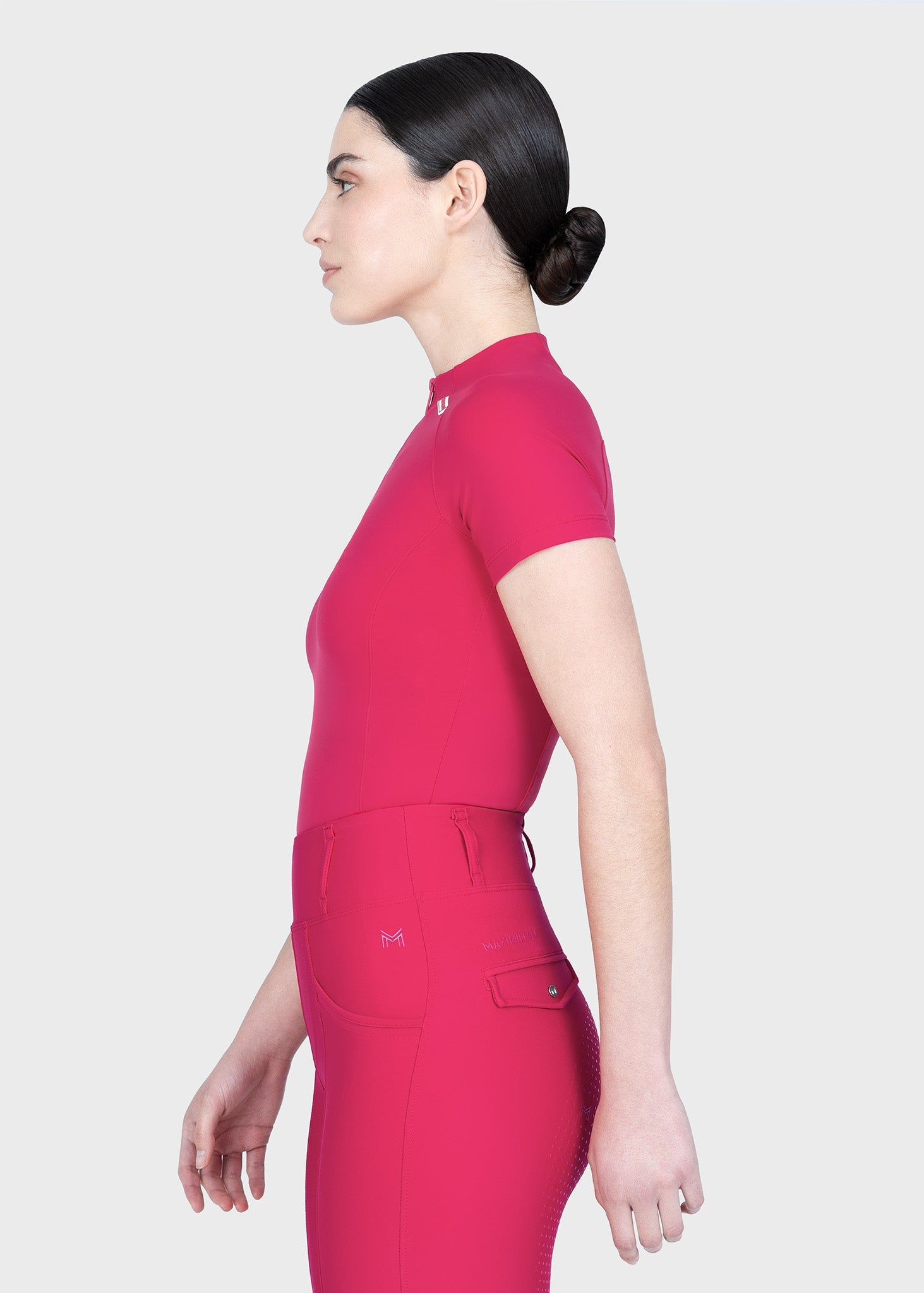 MAXIMILIAN EQUESTRIAN Origin Kurzarm Base Layer cranberry