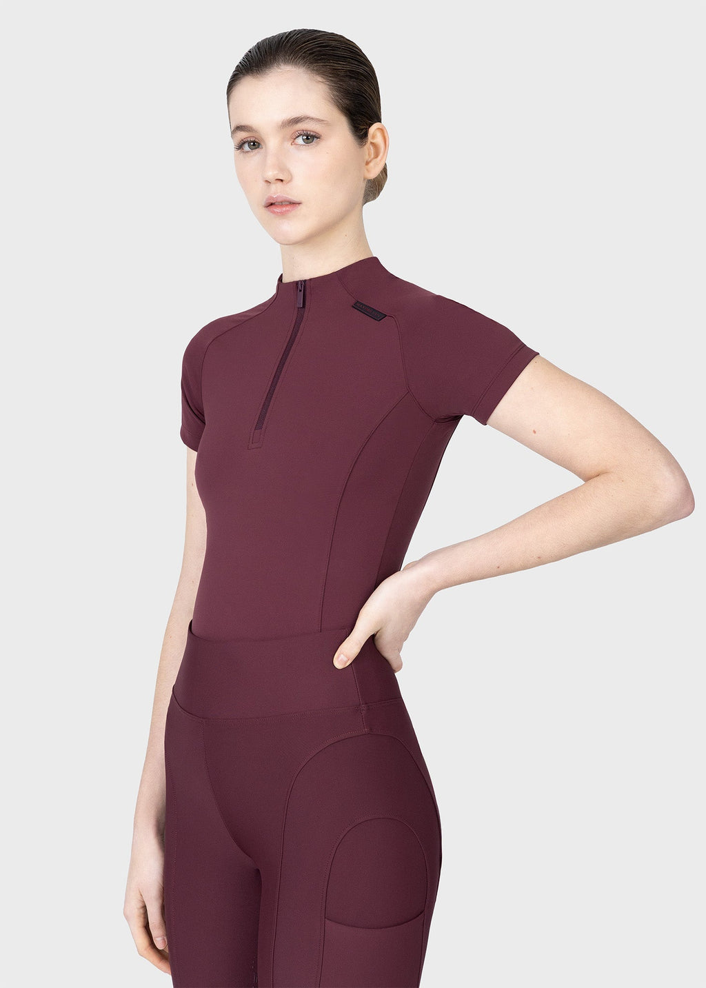 MAXIMILIAN EQUESTRIAN Origin Long-Sleeved Base Layer grenadine