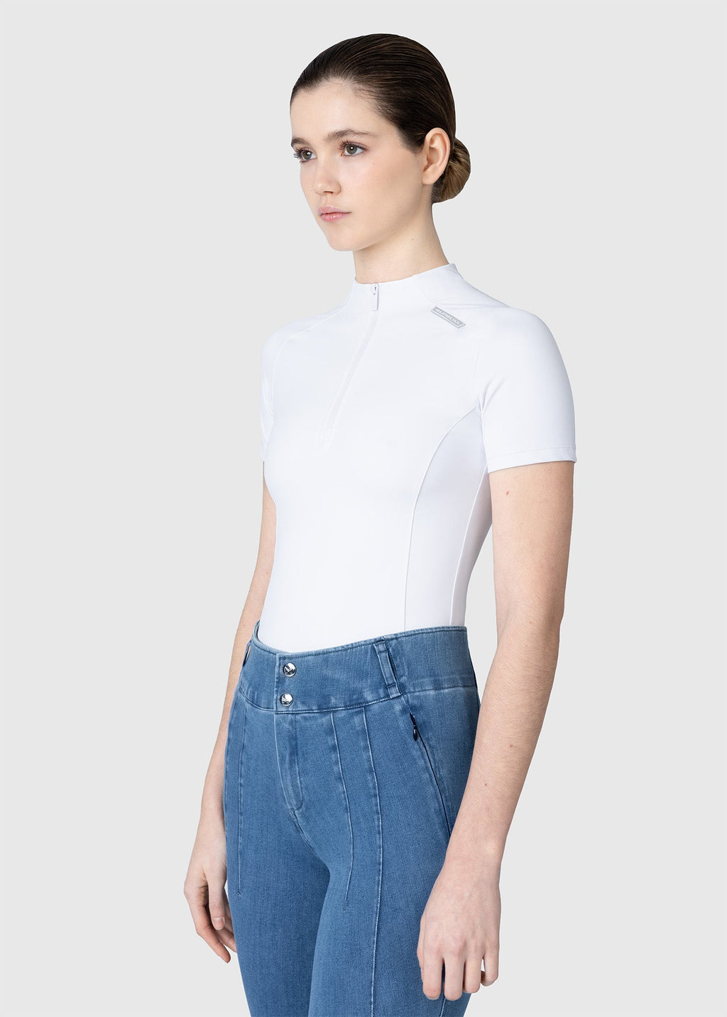 MAXIMILIAN EQUESTRIAN Origin Kurzarm Base Layer weiß