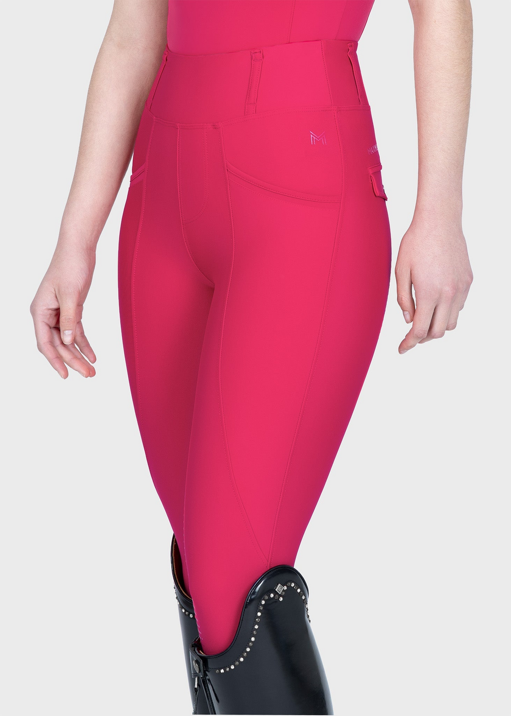 MAXIMILIAN EQUESTRIAN Pro Riding Leggings cranberry