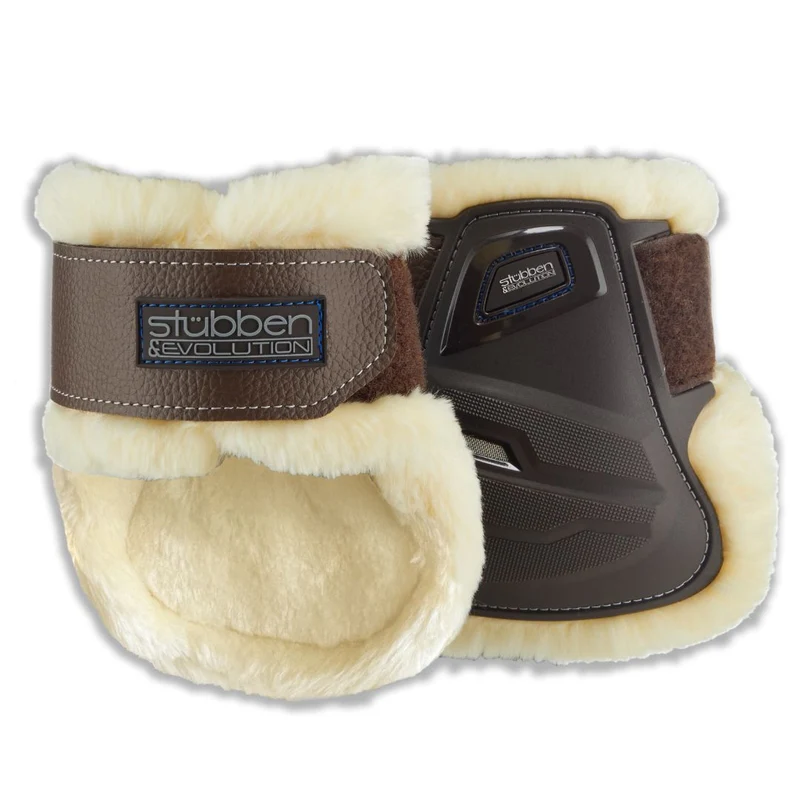 stübben Hybrid Streichkappen Fleece braun