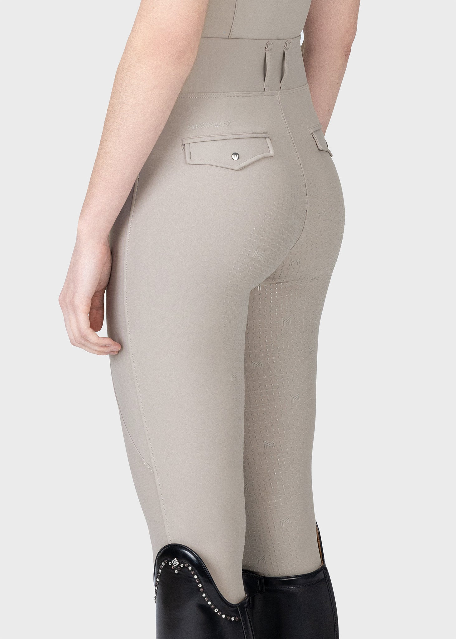 MAXIMILIAN EQUESTRIAN Pro Riding Leggings soft taupe