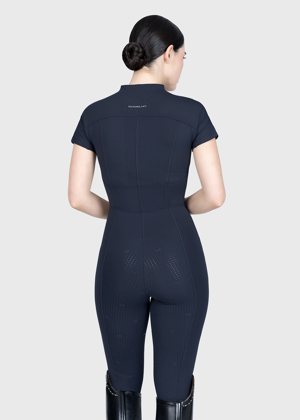 Maximilian Equestrian Air-Tech Riding Jumpsuit atlantic