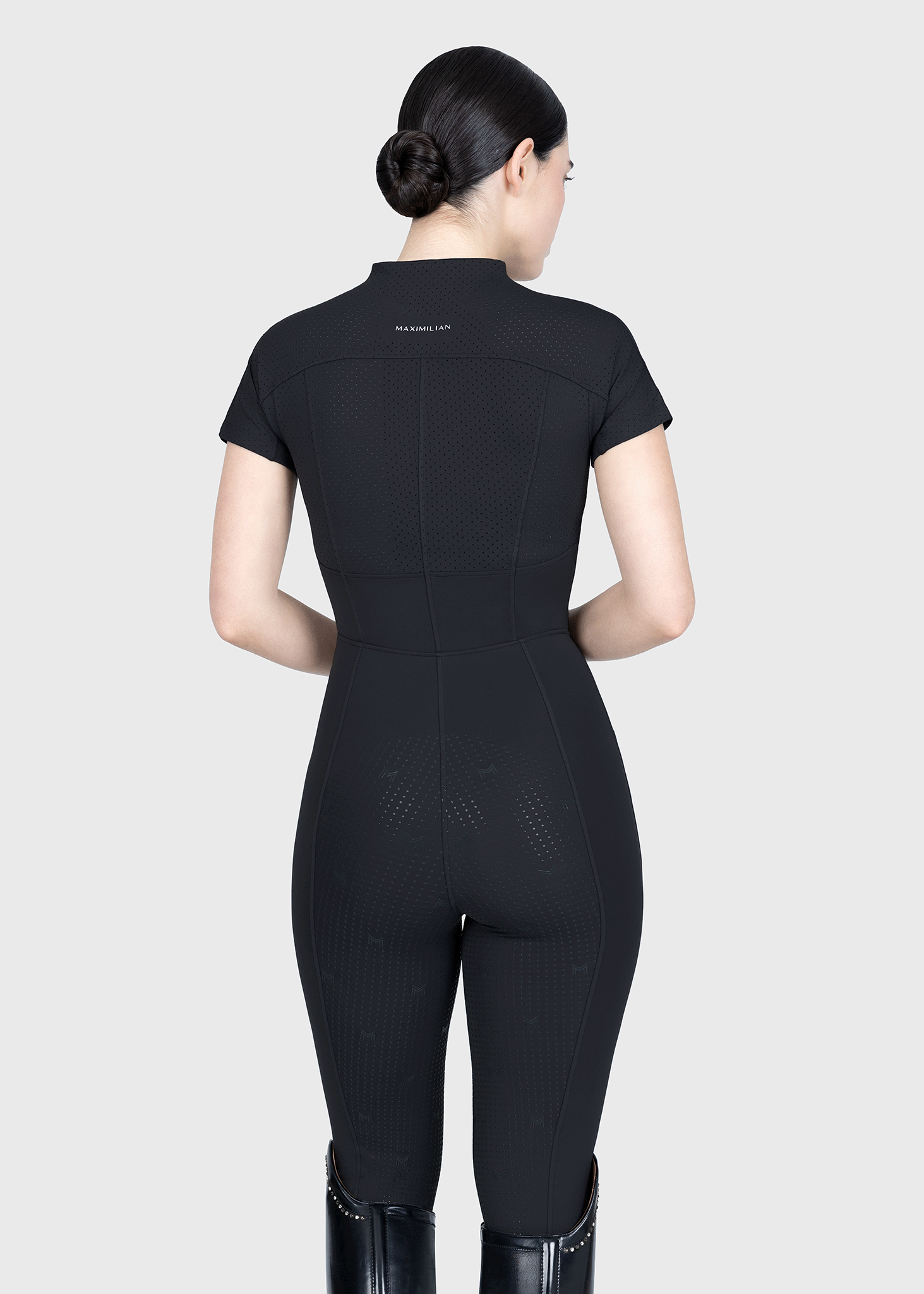 Maximilian Equestrian Air-Tech Riding Jumpsuit schwarz