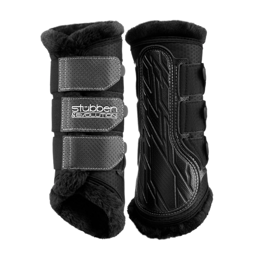 stübben Airflow Trainingsgamaschen mit Fleece schwarz
