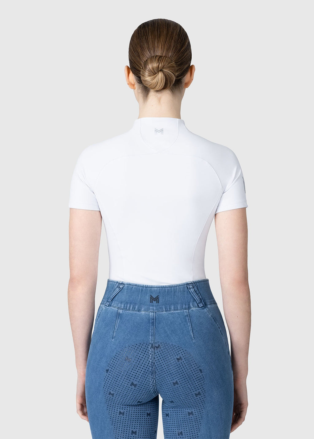 MAXIMILIAN EQUESTRIAN Origin Kurzarm Base Layer weiß