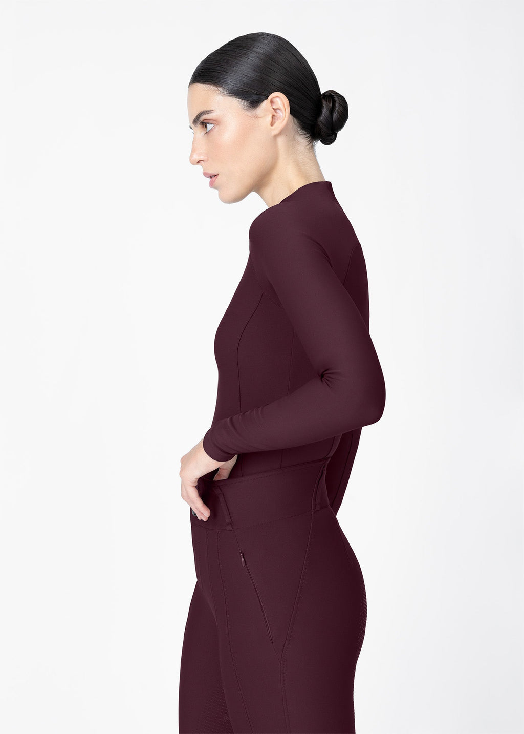 MAXIMILIAN EQUESTRIAN Origin Langarm Base Layer burgundy