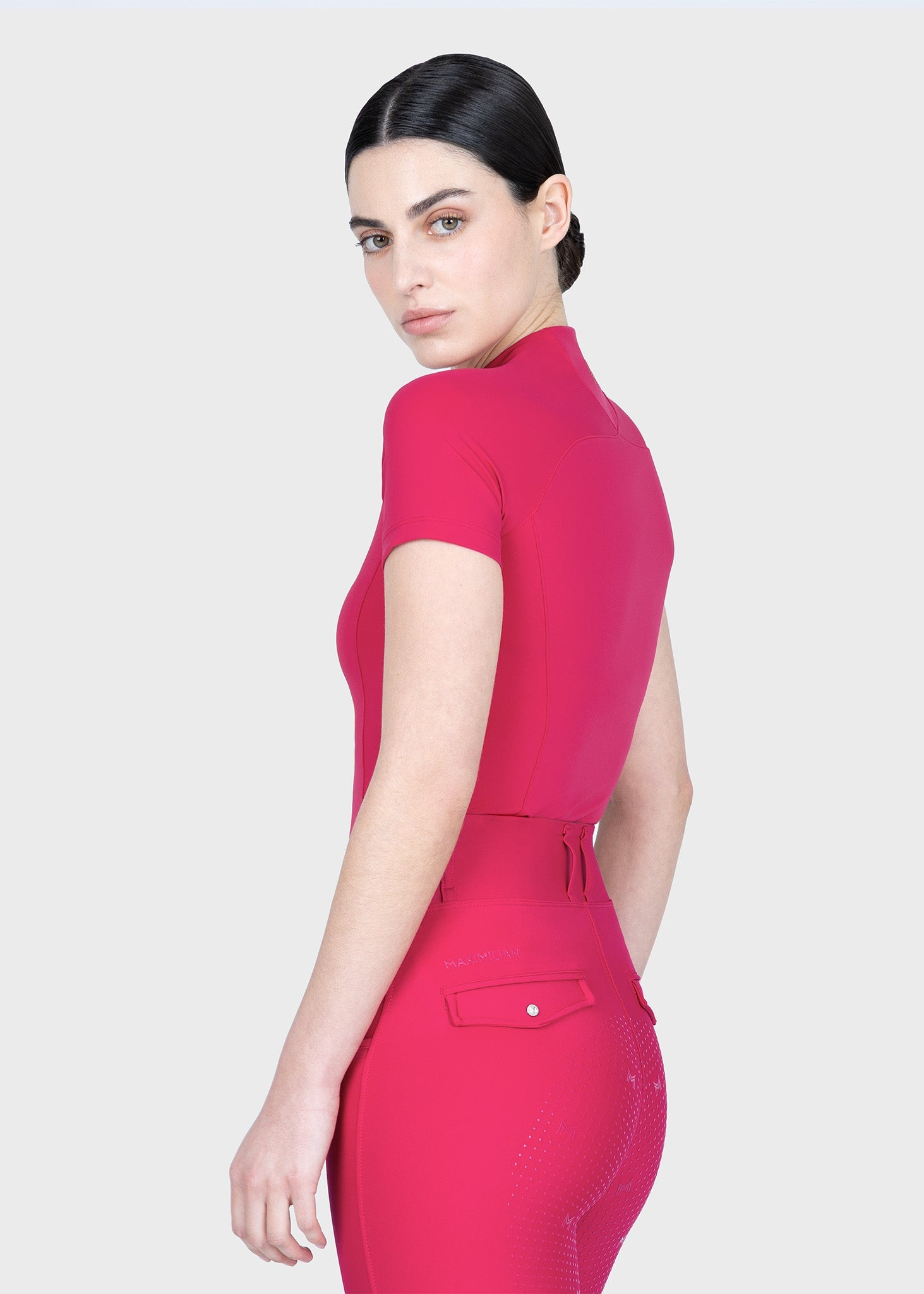 MAXIMILIAN EQUESTRIAN Origin Kurzarm Base Layer cranberry