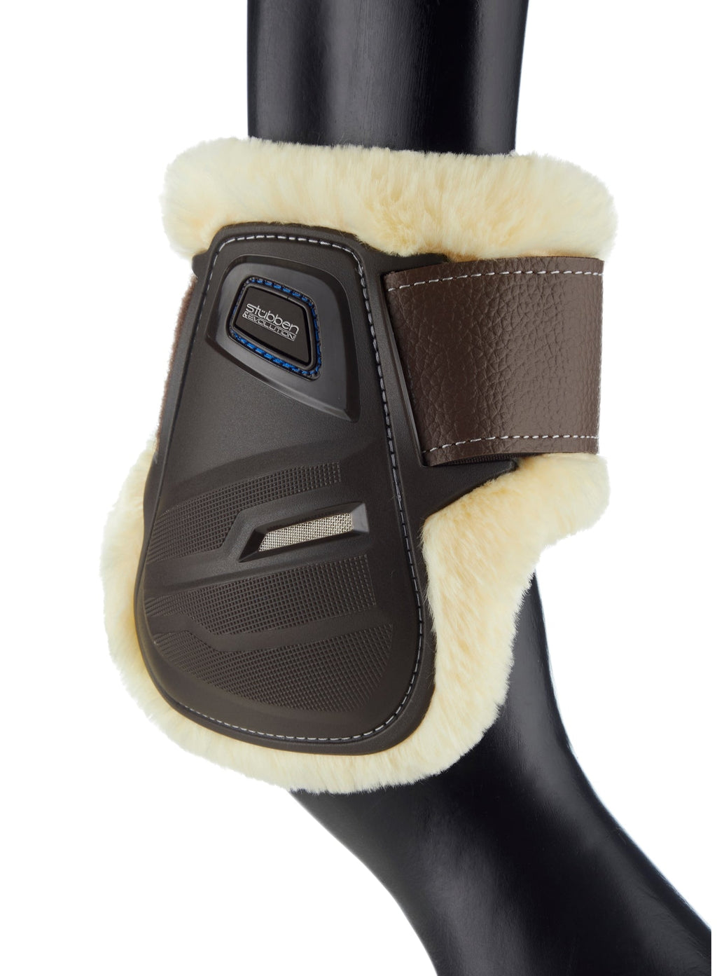 stübben Hybrid Streichkappen Fleece braun
