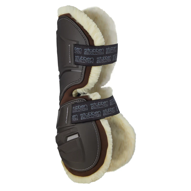 stübben Hybrid Springgamaschen Fleece braun