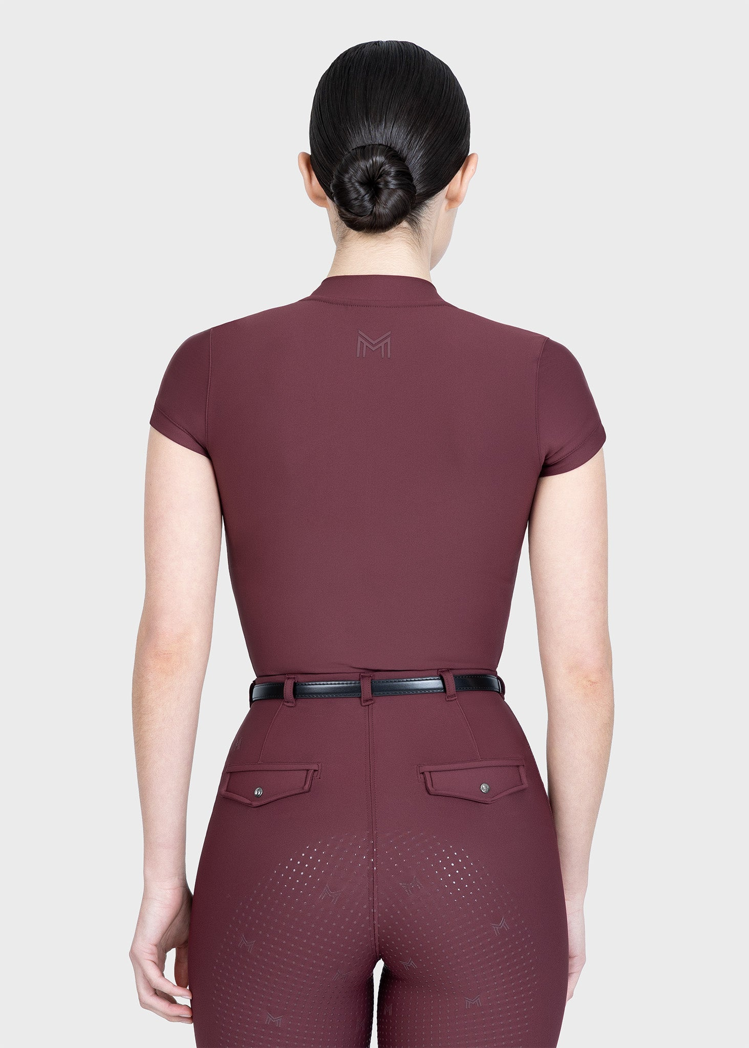 MAXIMILIAN EQUESTRIAN Halo Langarm Base Layer rosewood