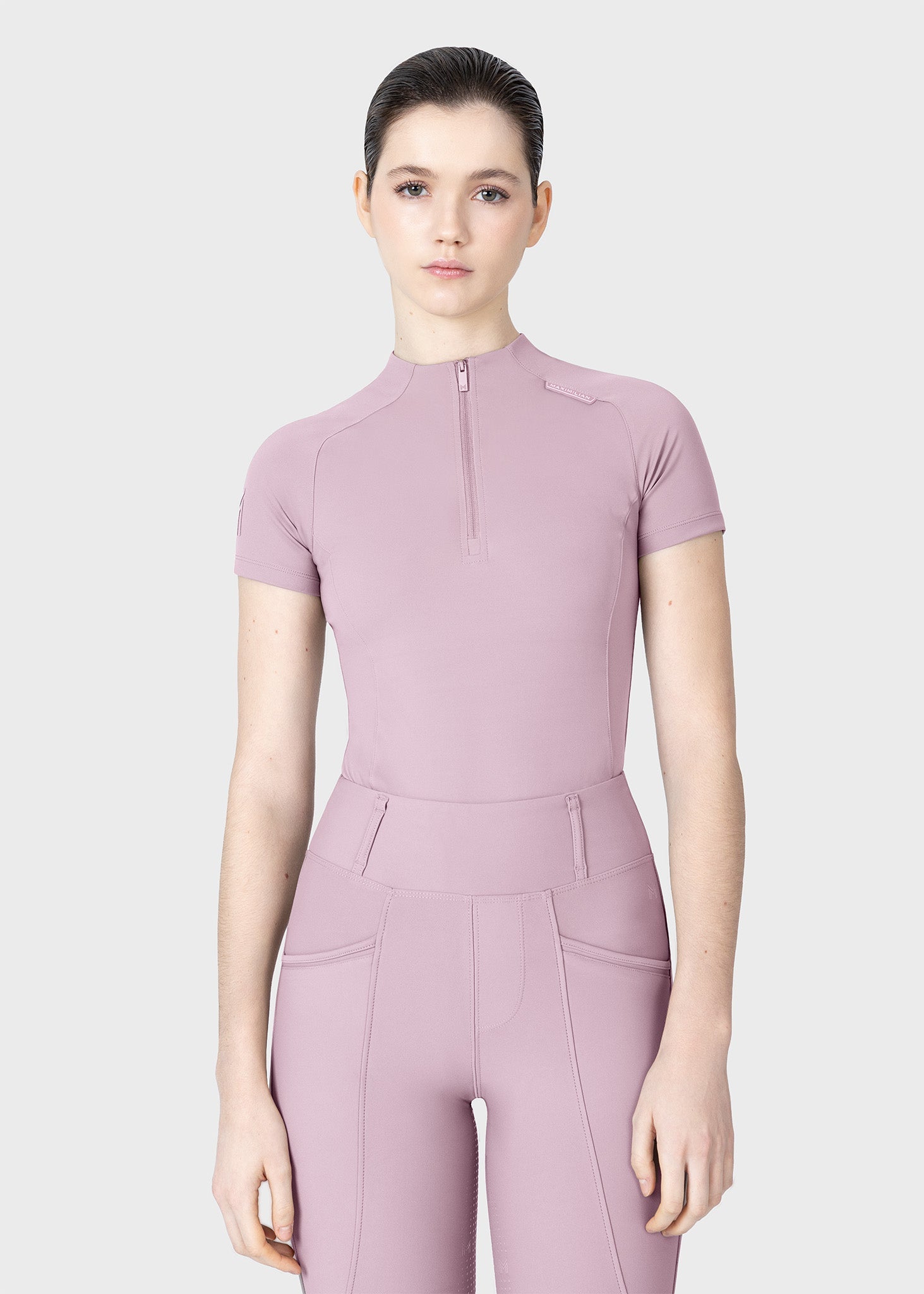 MAXIMILIAN EQUESTRIAN Origin Kurzarm Base Layer mauve