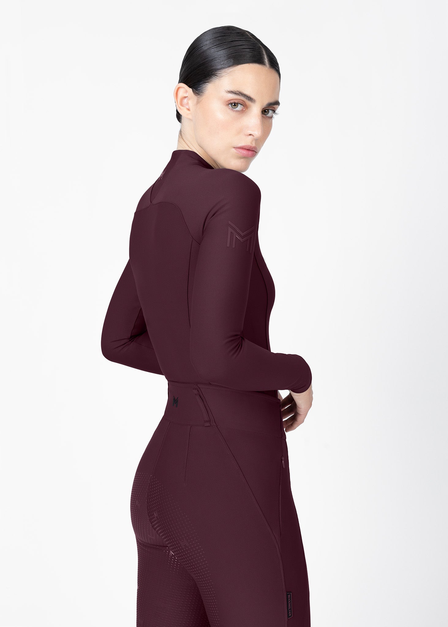 MAXIMILIAN EQUESTRIAN Origin Langarm Base Layer burgundy
