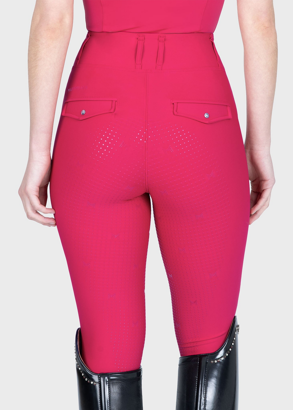 MAXIMILIAN EQUESTRIAN Pro Riding Leggings cranberry