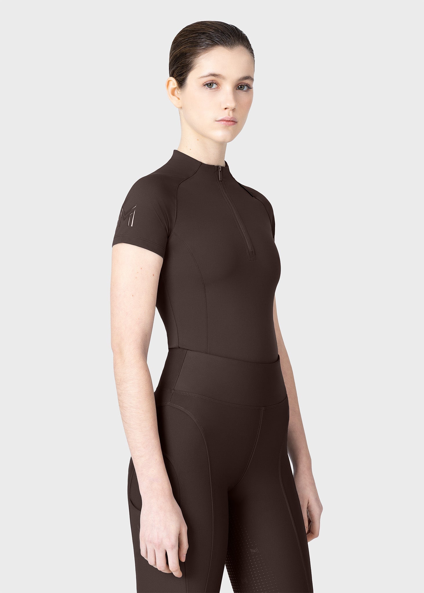 MAXIMILIAN EQUESTRIAN Origin Kurzarm Base Layer chocolate