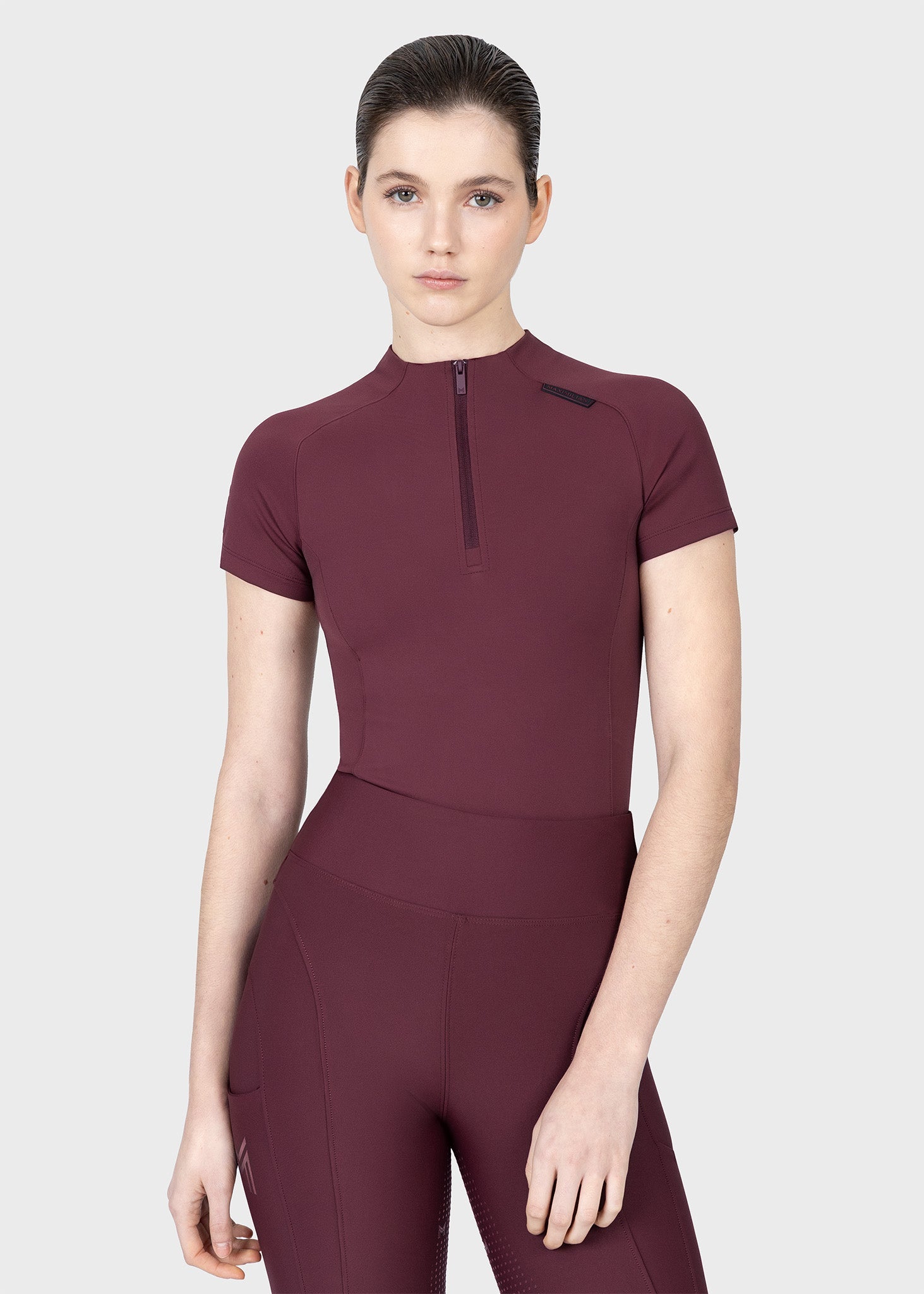 MAXIMILIAN EQUESTRIAN Origin Long-Sleeved Base Layer grenadine