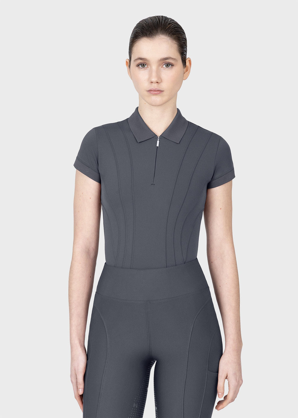 MAXIMILIAN EQUESTRIAN Origin Long-Sleeved Base Layer grenadine