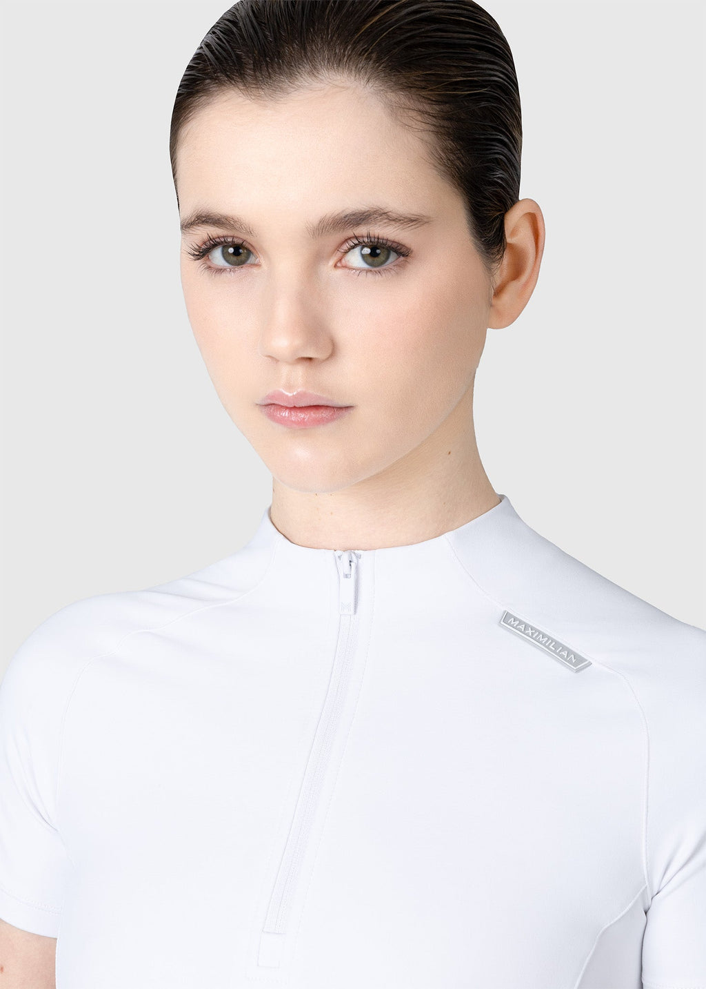 MAXIMILIAN EQUESTRIAN Origin Kurzarm Base Layer weiß