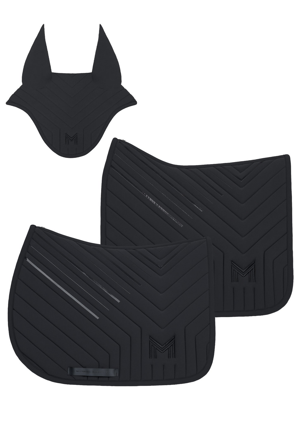 Maximilian Equestrian Schabracke Delta schwarz