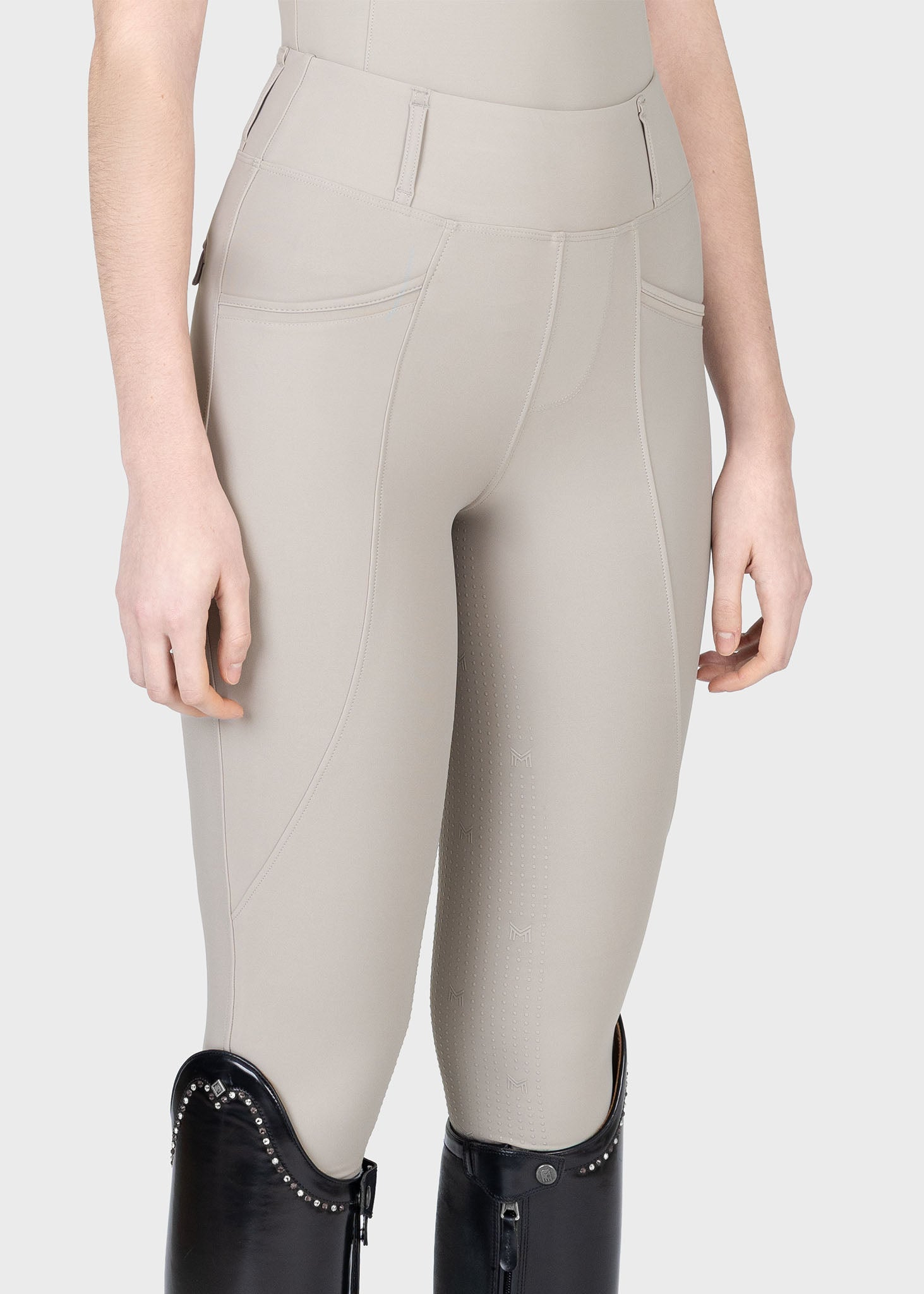 MAXIMILIAN EQUESTRIAN Pro Riding Leggings soft taupe