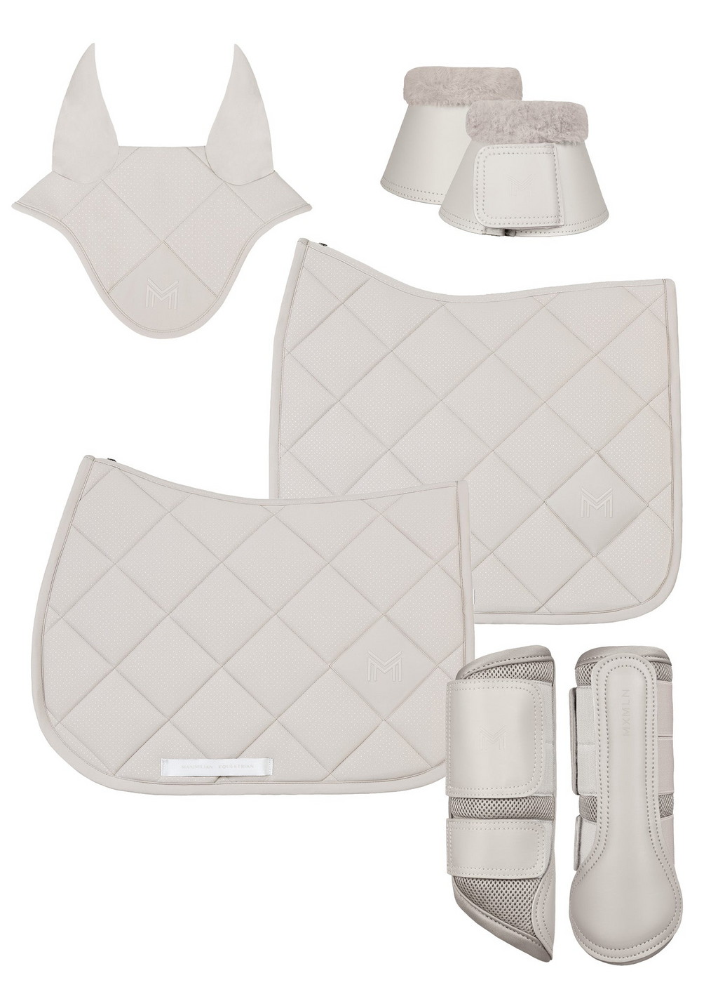 Maximilian Equestrian Schabracke Aeris soft taupe