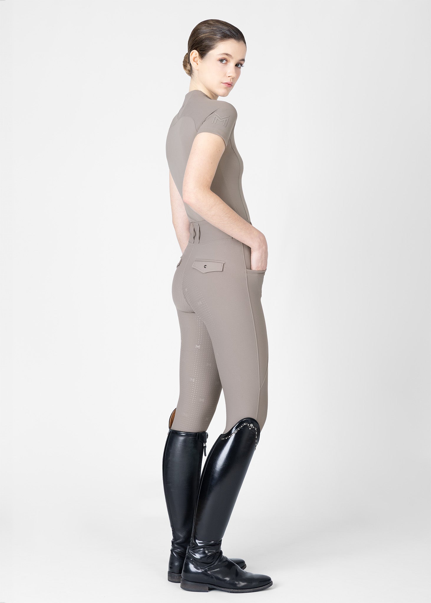 MAXIMILIAN EQUESTRIAN Origin Long-Sleeved Base Layer grenadine