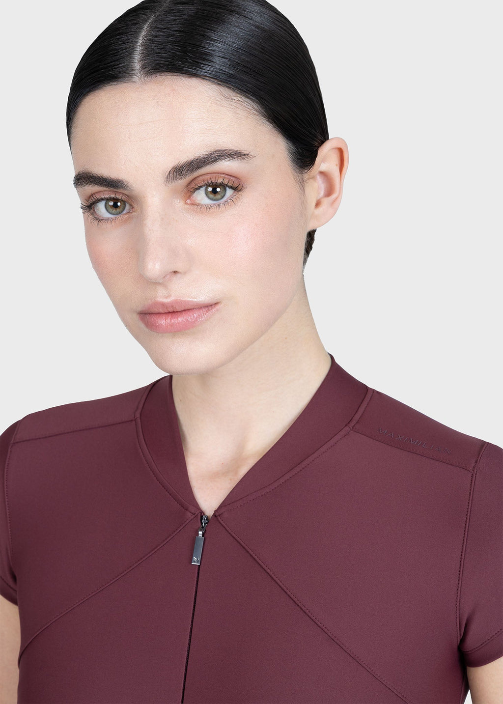 MAXIMILIAN EQUESTRIAN Halo Langarm Base Layer rosewood
