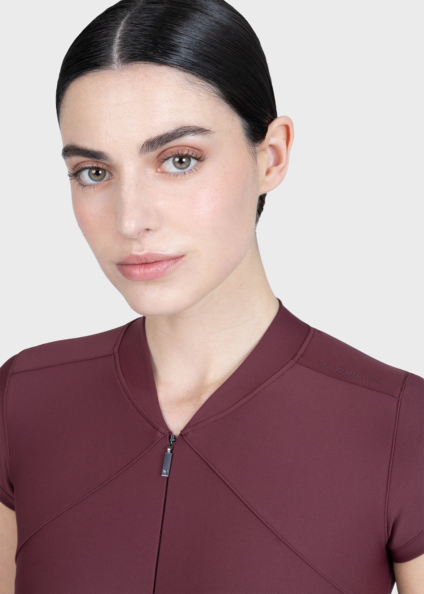 MAXIMILIAN EQUESTRIAN Halo Langarm Base Layer rosewood