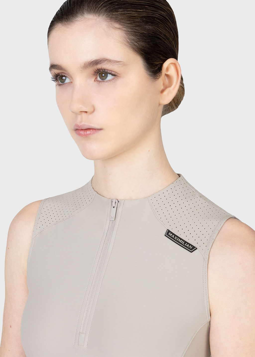MAXIMILIAN EQUESTRIAN Origin Base Layer ärmellos soft taupe
