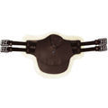 stübben Equi-Soft® Stollenschutzgurt ebony inkl. Polster Lammfell ecru-weiß