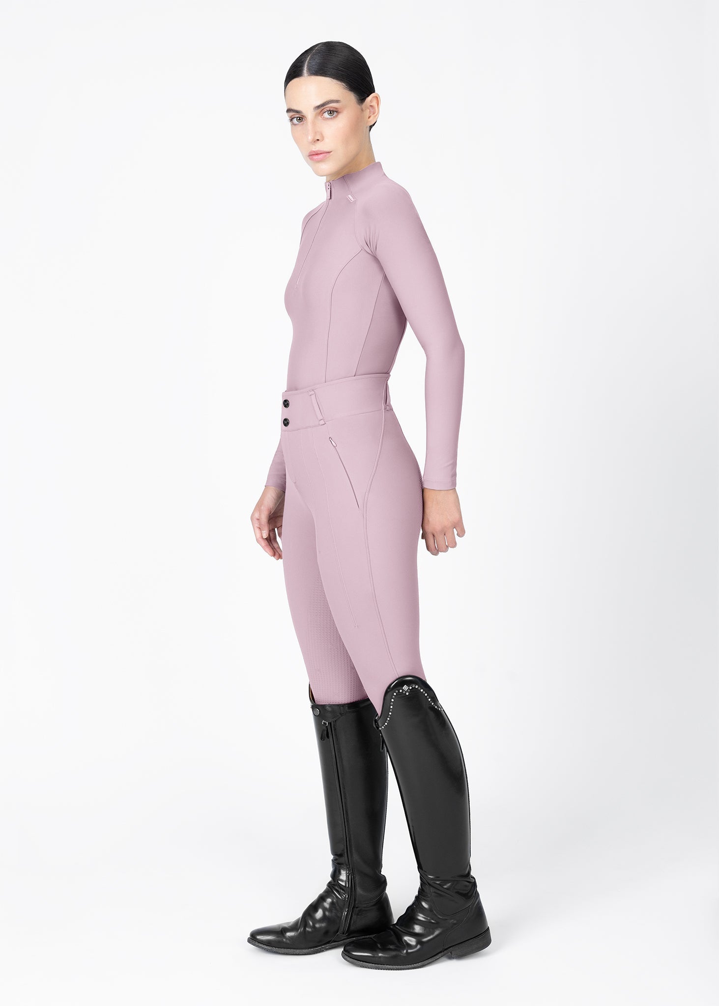 MAXIMILIAN EQUESTRIAN Origin Langarm Base Layer mauve