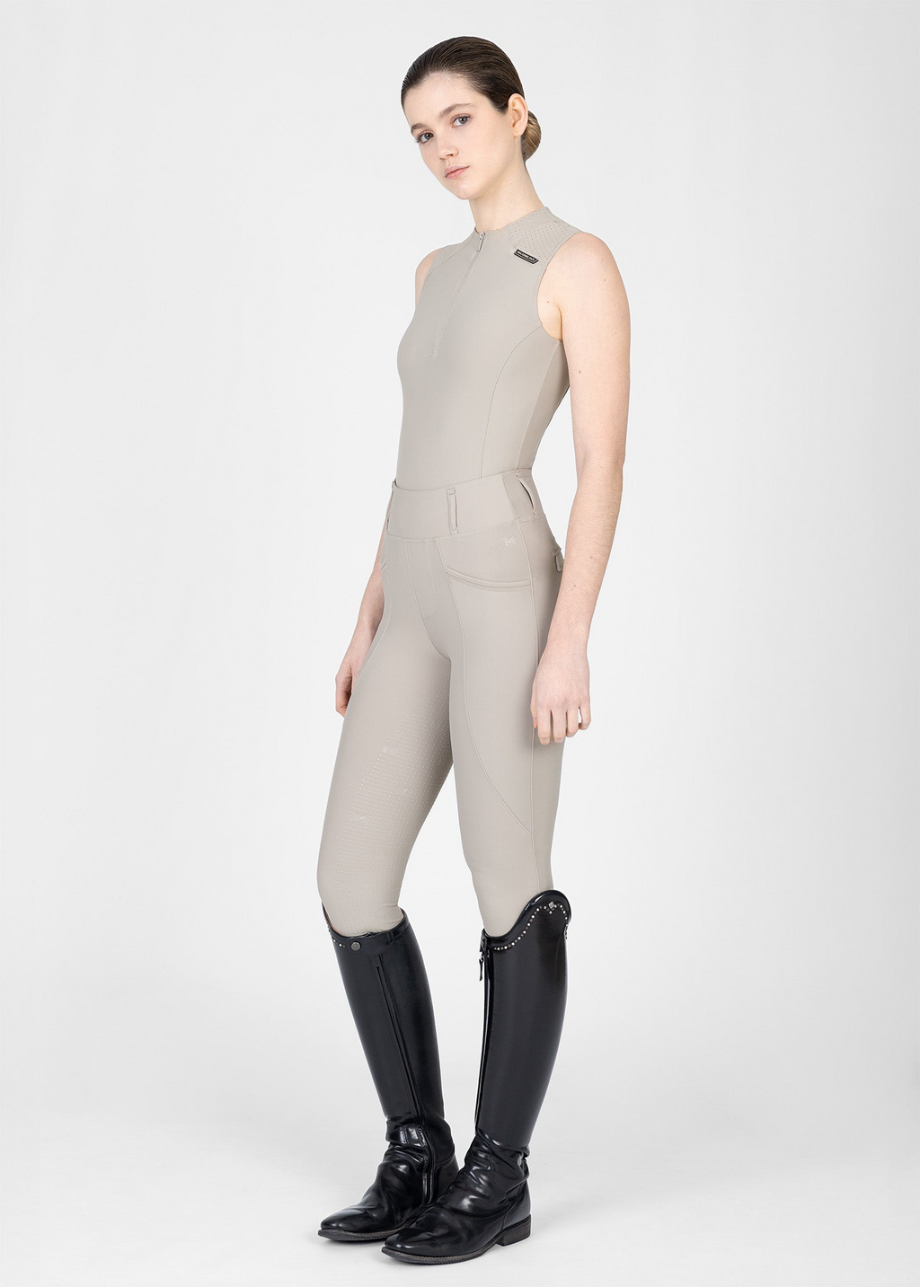 MAXIMILIAN EQUESTRIAN Origin Base Layer ärmellos soft taupe