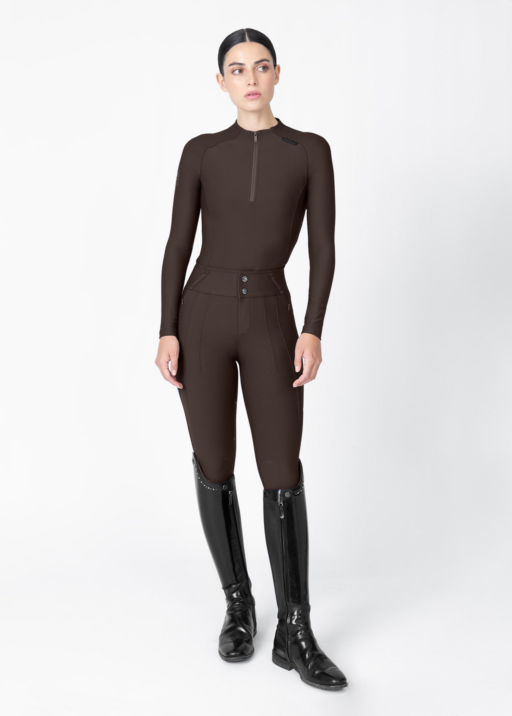 MAXIMILIAN EQUESTRIAN Origin Long-Sleeved Base Layer grenadine