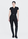 MAXIMILIAN EQUESTRIAN Halo Riding Leggings + Belt black