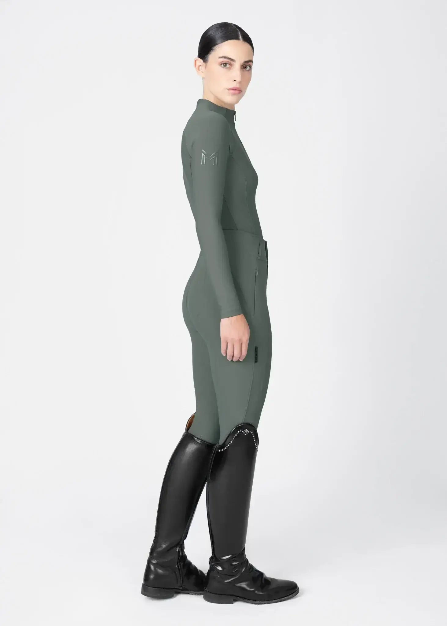 MAXIMILIAN EQUESTRIAN Origin Langarm Base Layer ivy