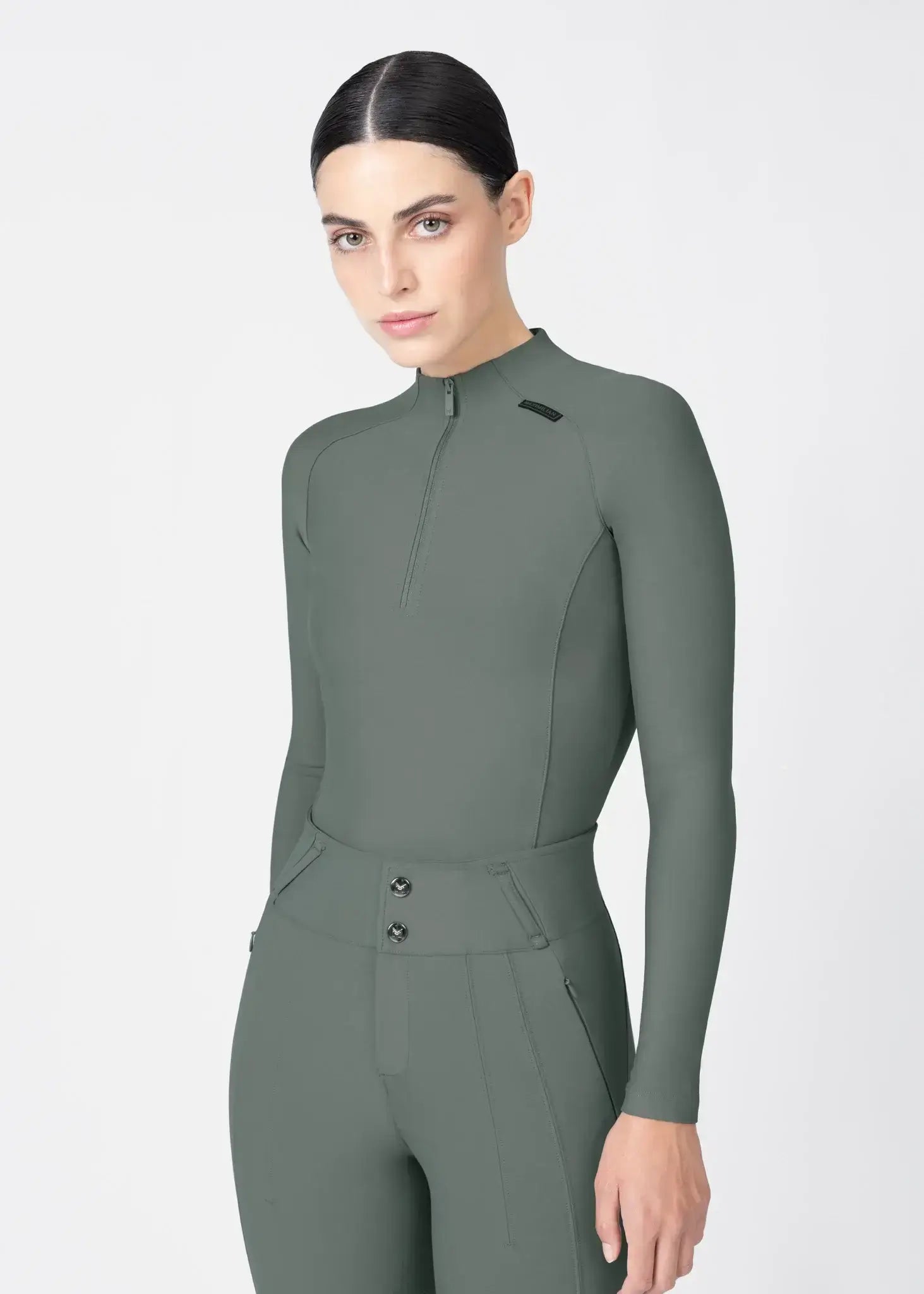 MAXIMILIAN EQUESTRIAN Origin Langarm Base Layer ivy