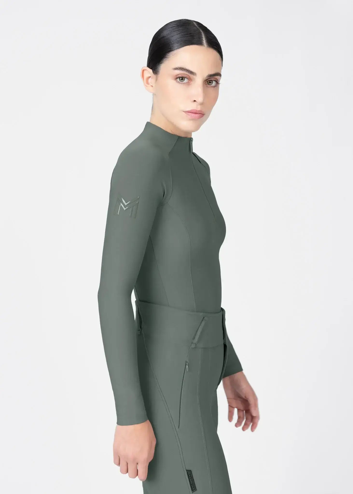 MAXIMILIAN EQUESTRIAN Origin Langarm Base Layer ivy