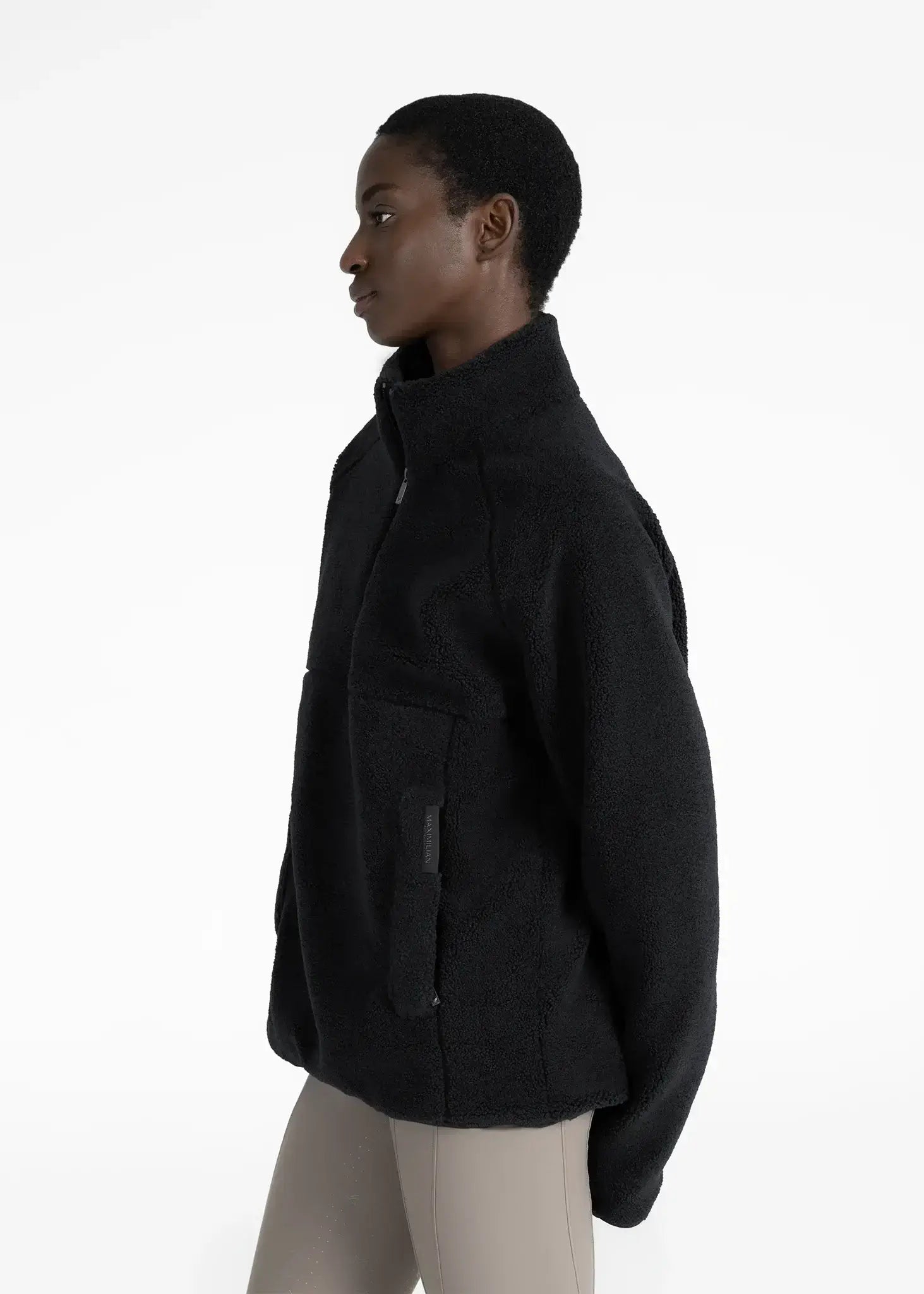 MAXIMILIAN EQUESTRIAN Clan Teddy Halfzip schwarz