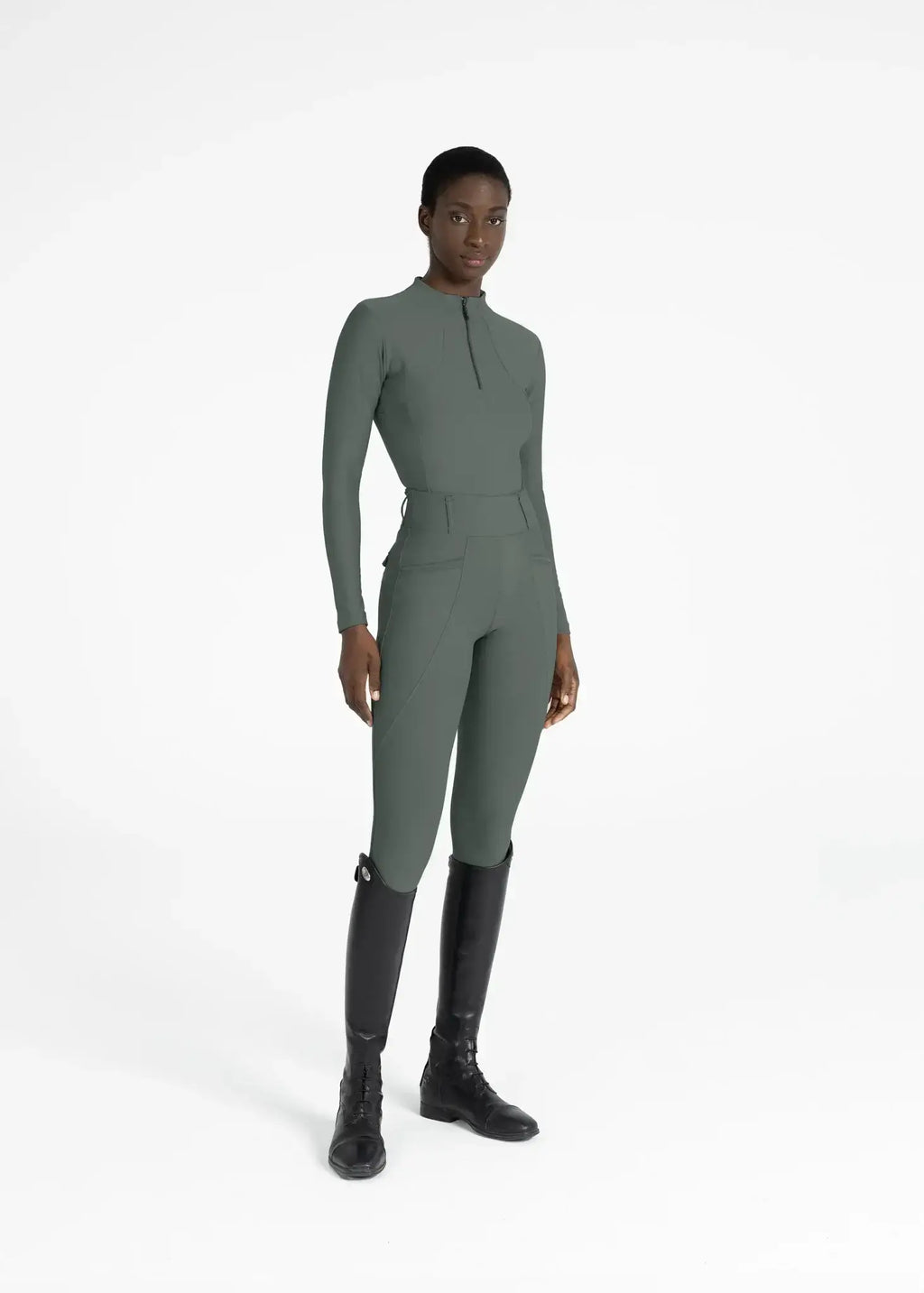 MAXIMILIAN EQUESTRIAN Pro Riding Leggings ivy