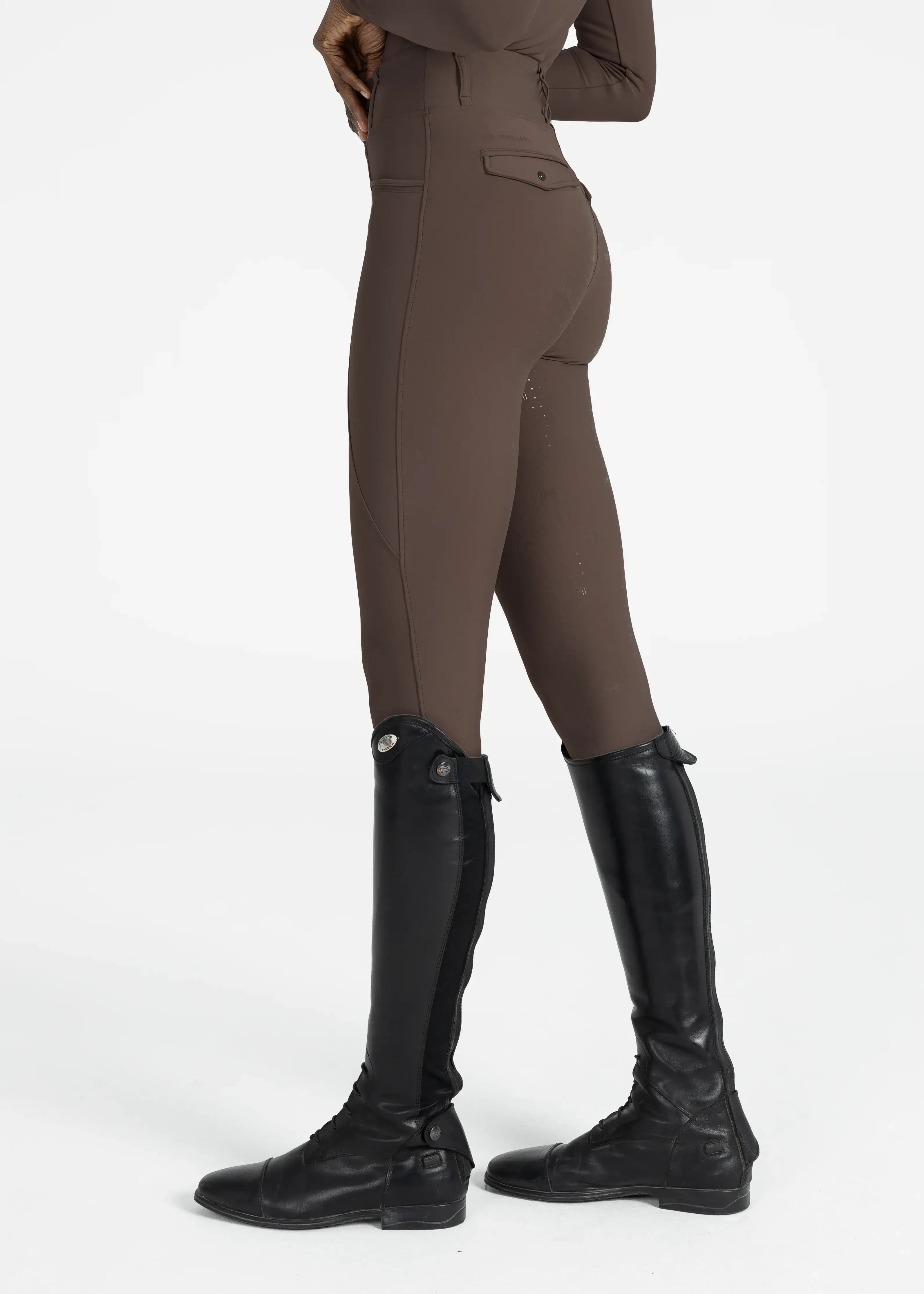 MAXIMILIAN EQUESTRIAN Pro Riding Leggings mocha